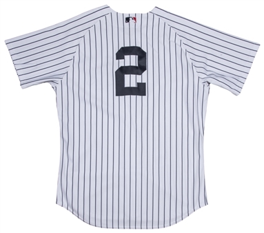 2005 Derek Jeter Game Used New York Yankees Home Jersey (MEARS A10 and Letter Of Provenance)